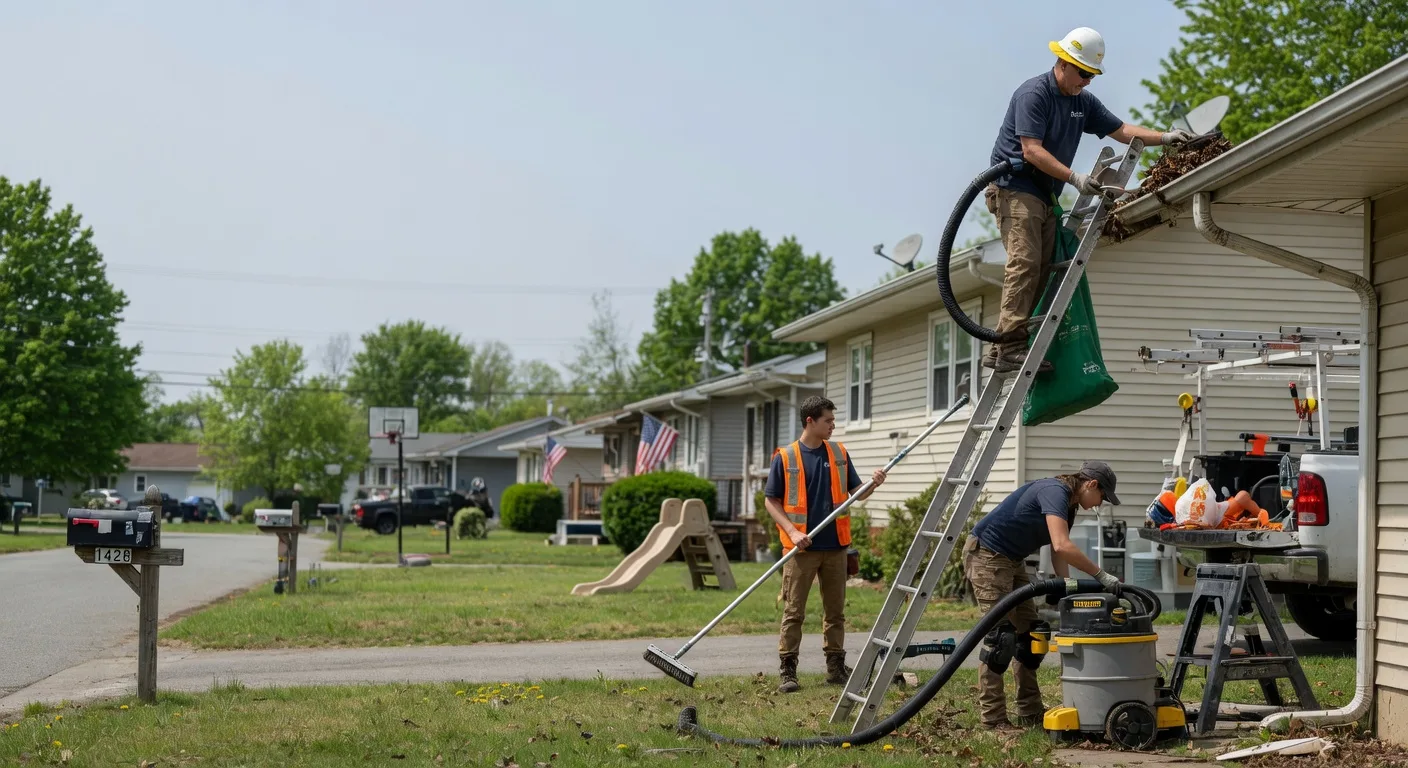 Gutter Installation in New Athens, OH near me